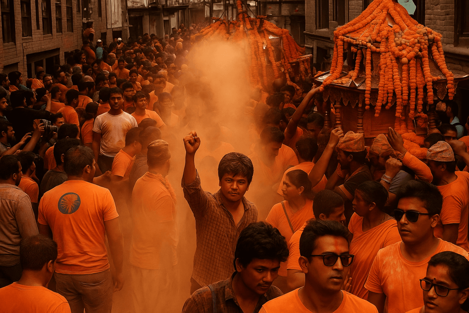 Landscape Enjoying Sindurjatra