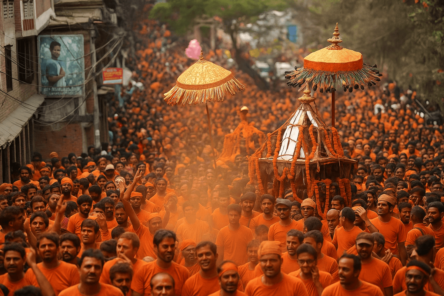 Landscape People Khat Sindurjatra