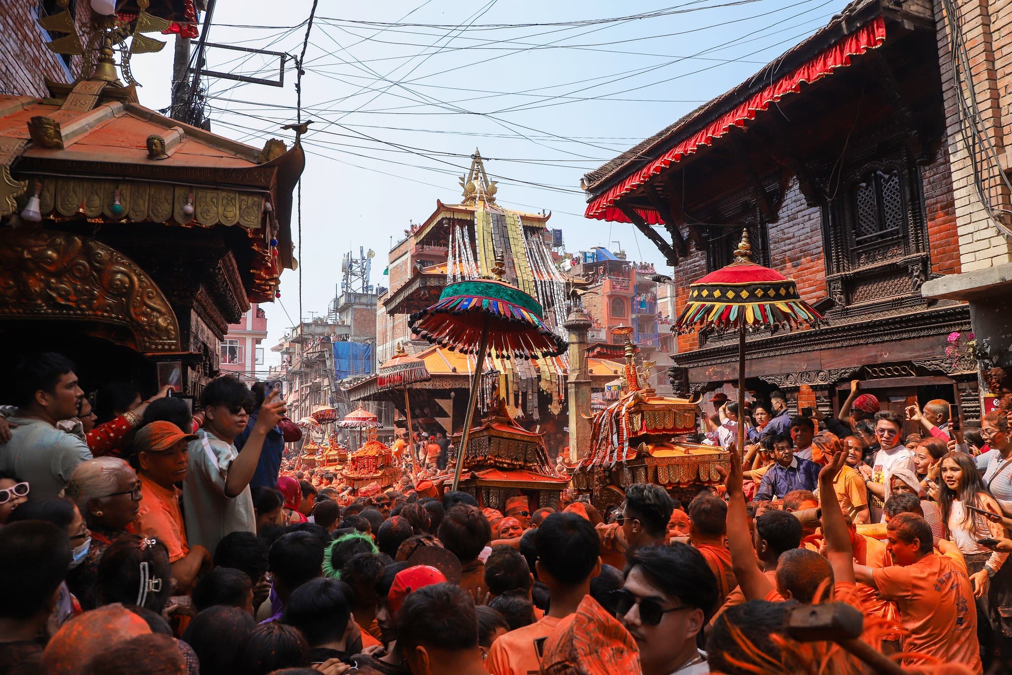 Landscape Sundurjatra Crowd