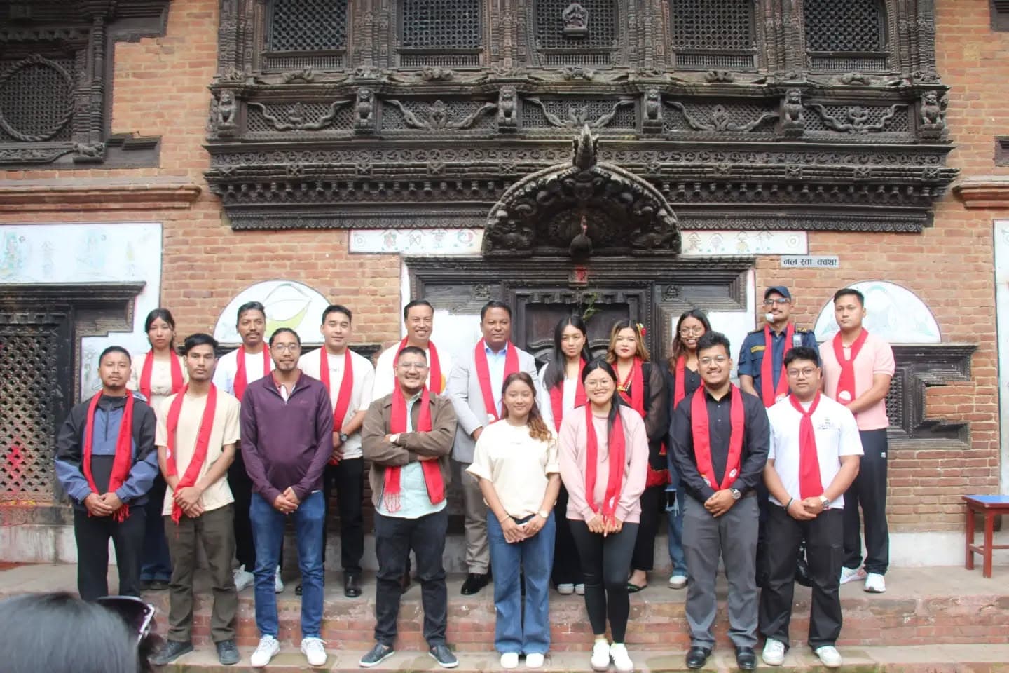 Group Photo With Sponsors