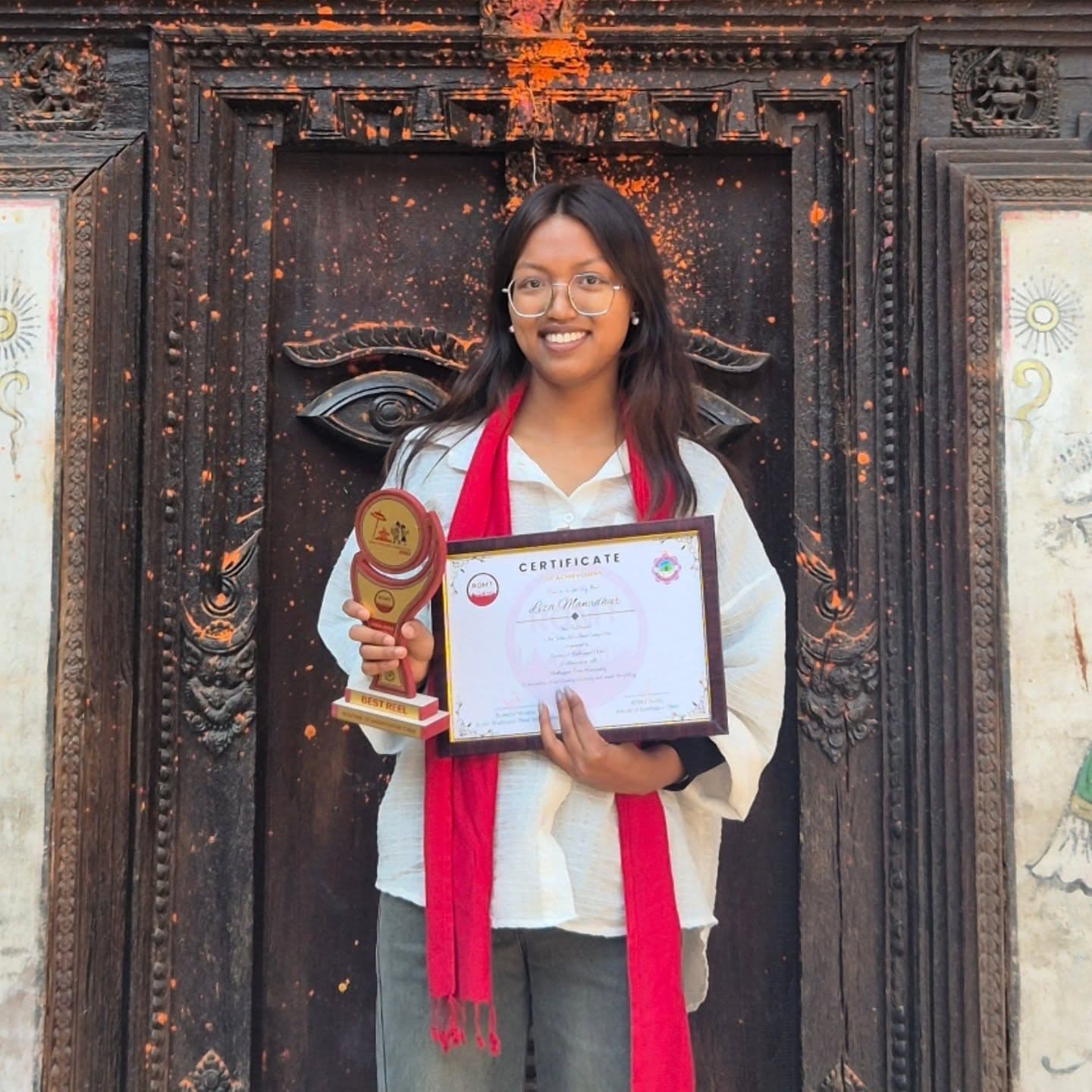 Liza Manandhar, Best Reel Winner